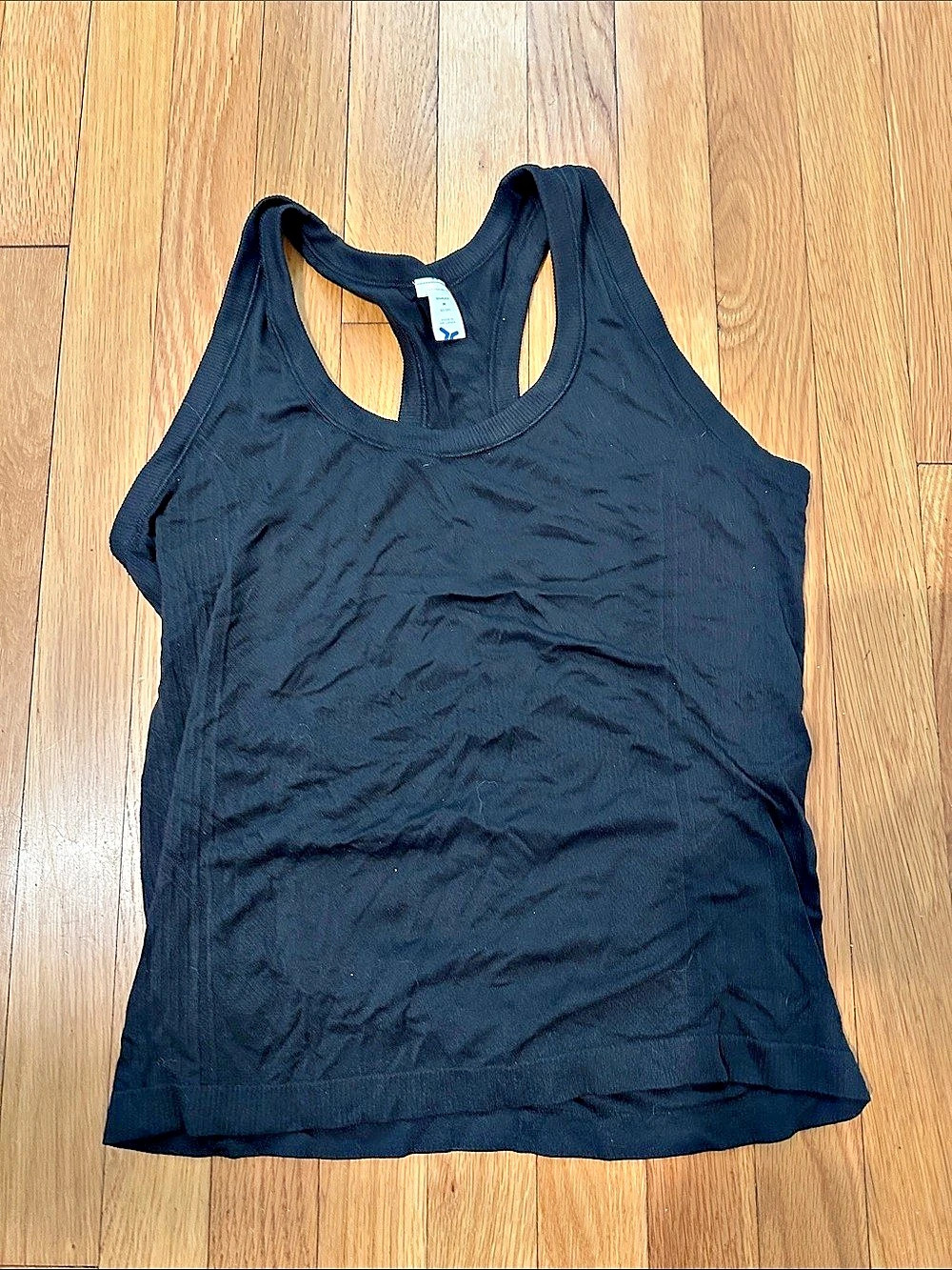 Old Navy Black Racerback Tank Top Size Medium Like New